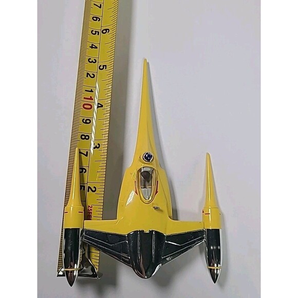 Hallmark Star Wars Naboo Royal Space Starfighter Ornament 1999 - Picture 4 of 5